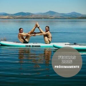 SUP YOGA al atardecer en la playa de Alange - Próximamente en 2026